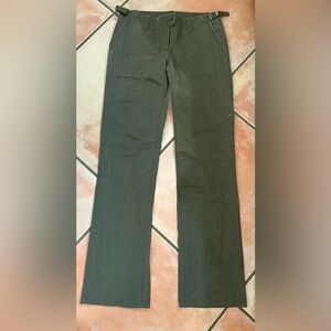 THEORY Olive Green Cargo Pants
